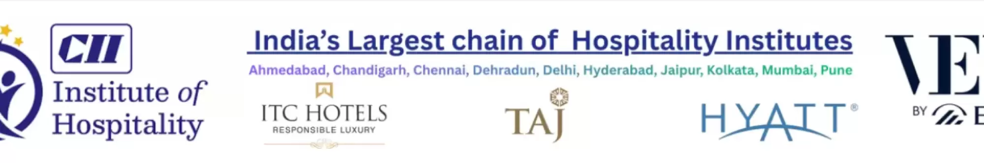 CII Institute Of Hospitality [CIIIH] Hyderabad- ITC Hotels Banner