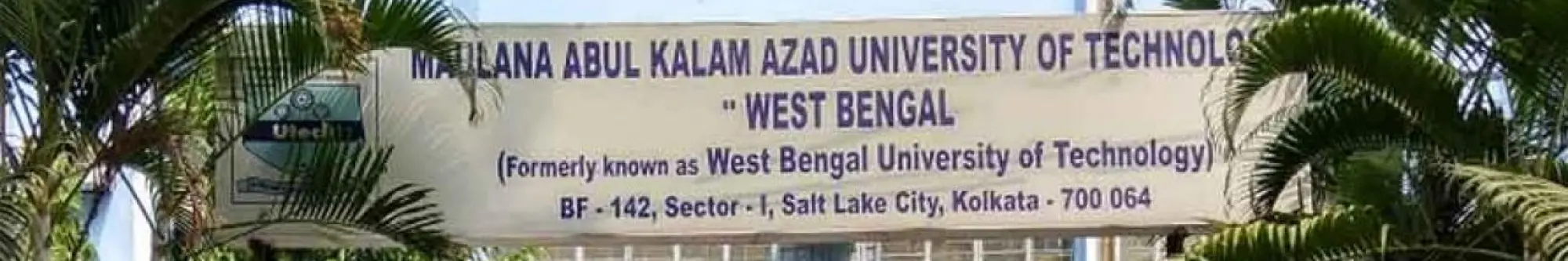 MAKAUT- Maulana Abul Kalam Azad University of Technology Banner